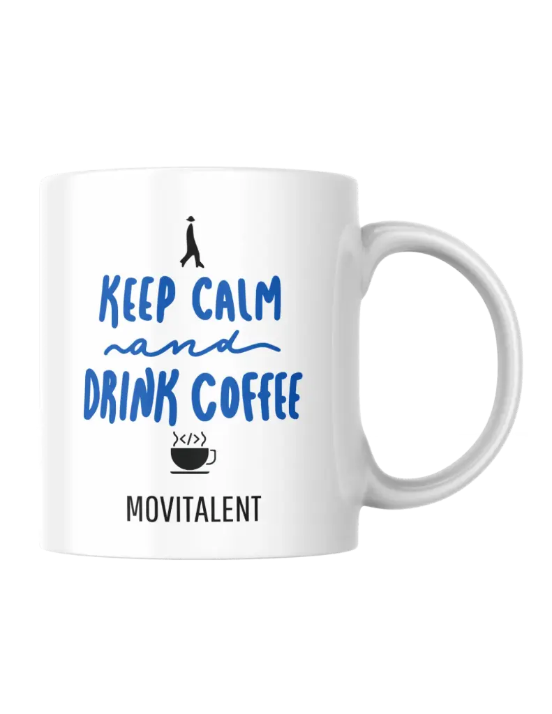 Caneca - Keep calm and drink coffee