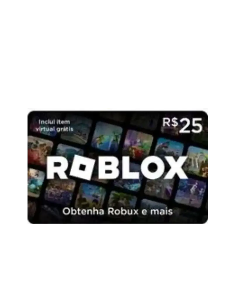 Gift Card - Roblox - R$25