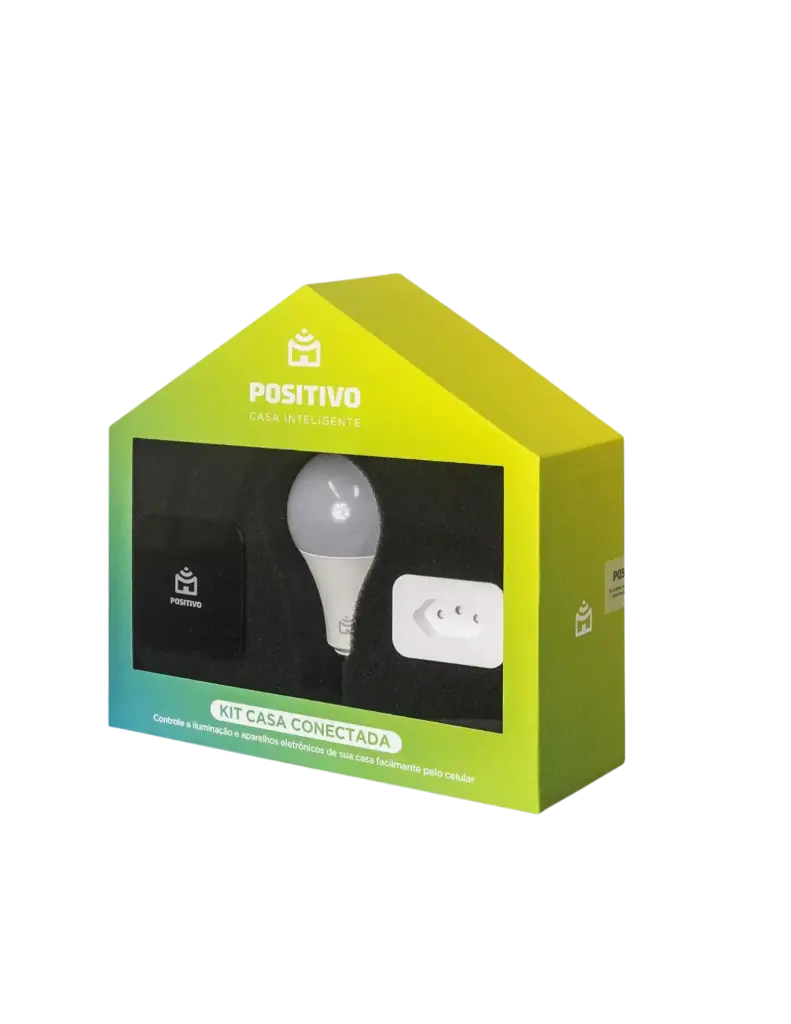 Kit Casa Conectada Positivo Casa Inteligente
