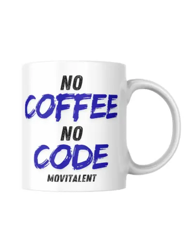 Caneca - No coffee no code