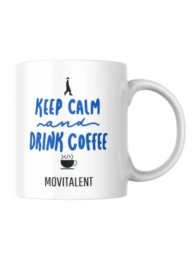 Caneca - Keep calm and drink coffee