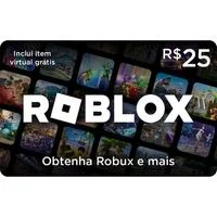 Gift Card - Roblox - R$25