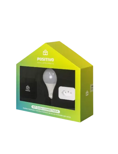 Kit Casa Conectada Positivo Casa Inteligente